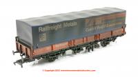 E87044 EFE Rail SEA Wagon number 461005 in BR Railfreight Red livery with revised hood - weathered - Era 7